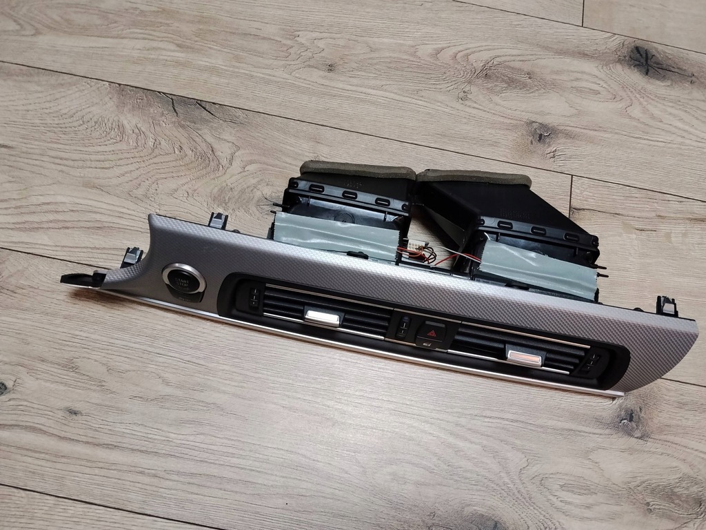 фото №8, Решётка средняя обдув панели консоли dekor bmw 6 f12 f13 9197486