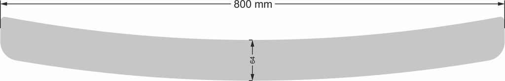 фото №8, Молдинг na бампер seat ibiza iv 5d 2008-2016