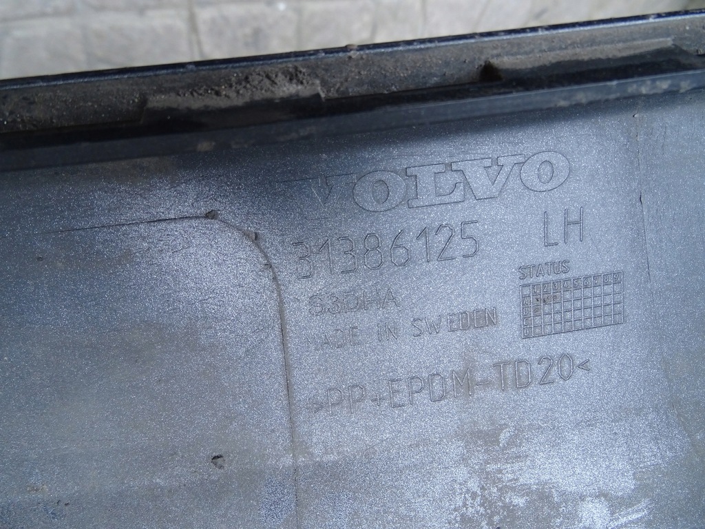 фото №16, Молдинг накладка порог левая левый 31386125 volvo s90 ii 714 00