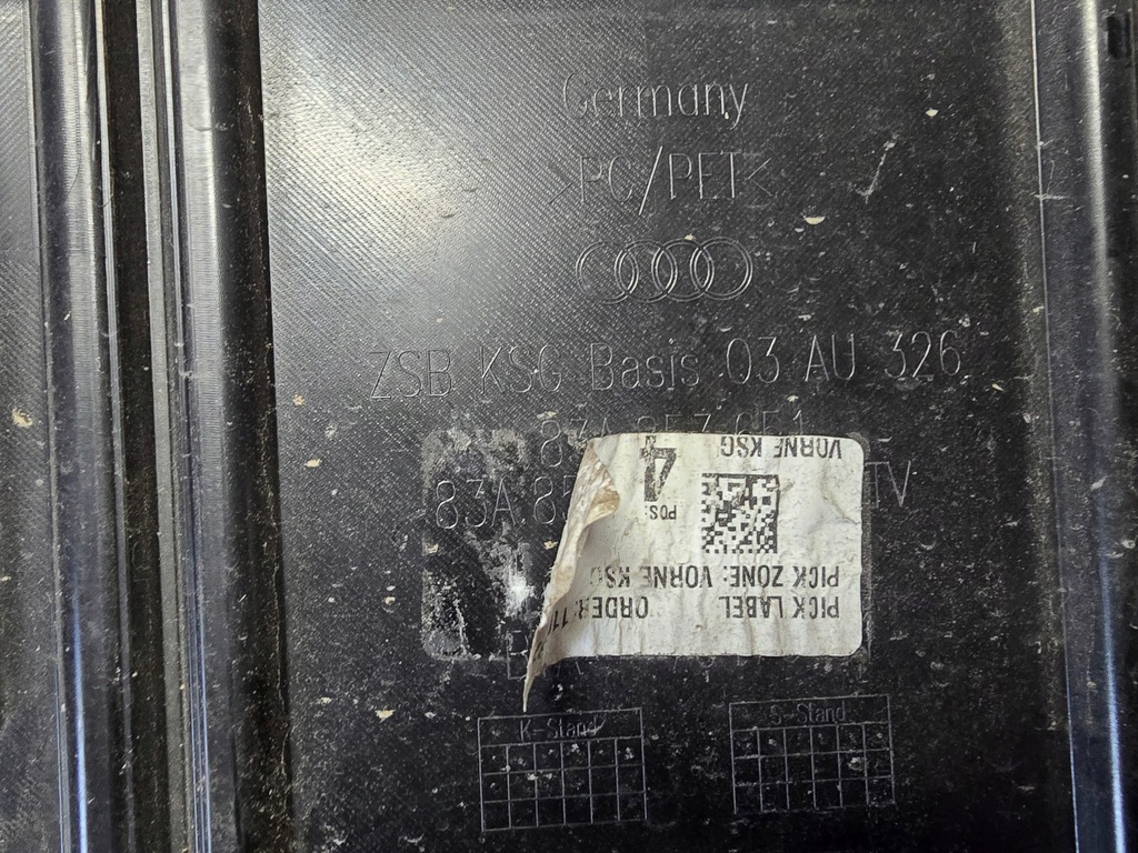 фото №11, Решётка радиатора решётка радиатора радиатора audi q3 83a