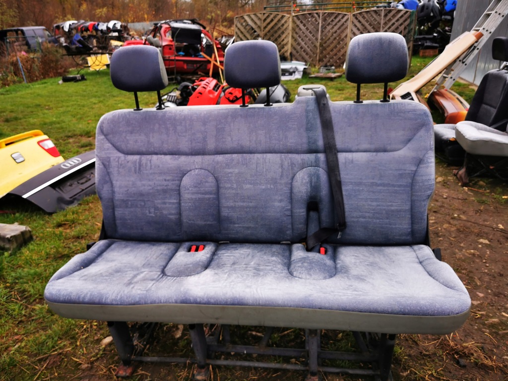 фото №3, Trafic ii vivaro заднее сиденье трёхместное сиденье 3 ряд