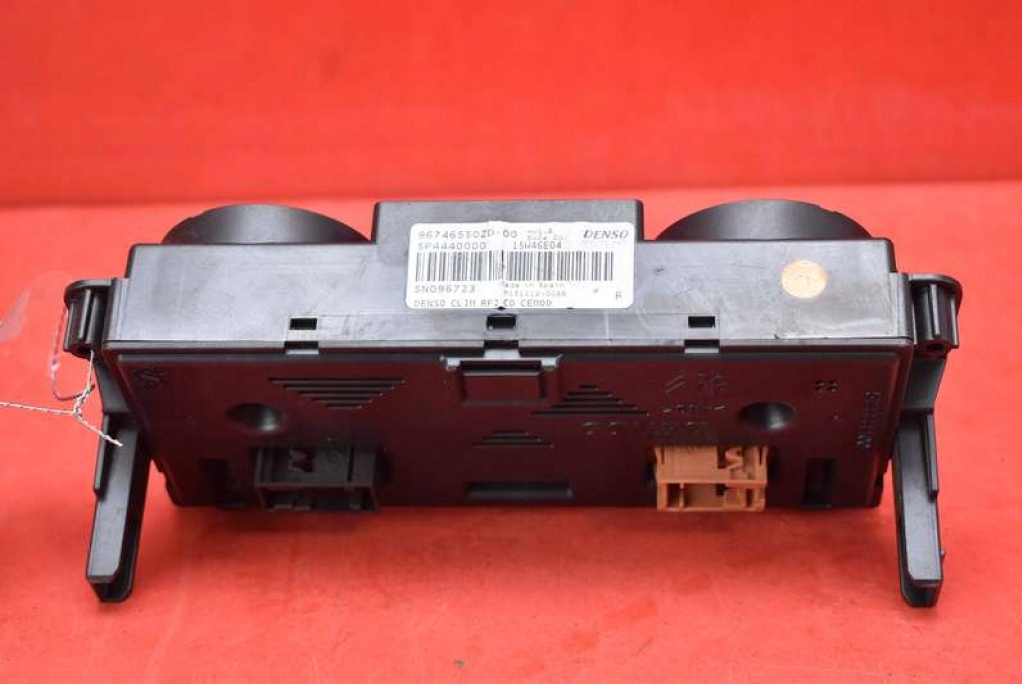 фото №6, Панель керування обдув кондиціонер 96746550zd citroen c-elysee 2 ii 12-17