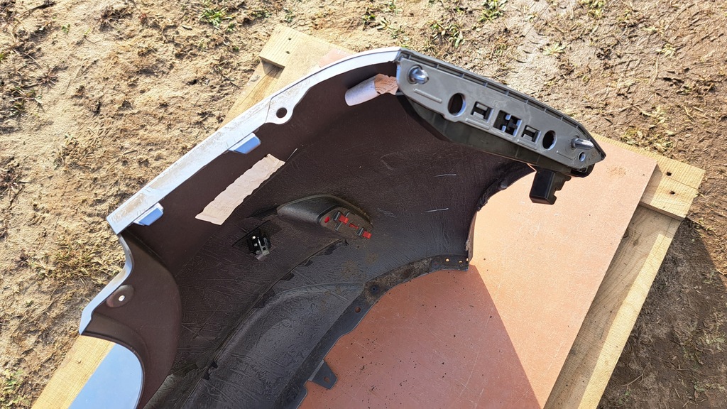 фото №7, Opel corsa f бампер задняя 4x pdc направляющие отражатели