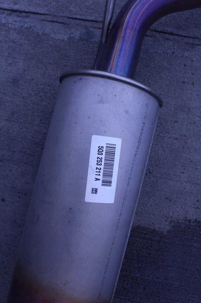 фото №6, Гаситель выхлоп vw golf sportsvan 15r. 1.4tsi