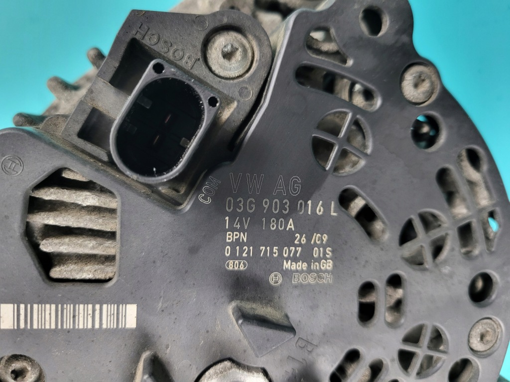 Audi a6 c6 09r рестайлінг  2.0 tdi caha 170 km генератор Недорого