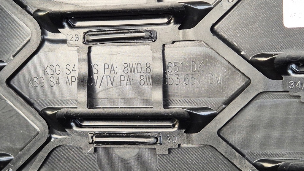 фото №16, Решётка радиатора радиатора решётка радиатора audi s4 b9 8w0 lift 19- mat nowa!! оригинальный номер 8w0853651dk dm