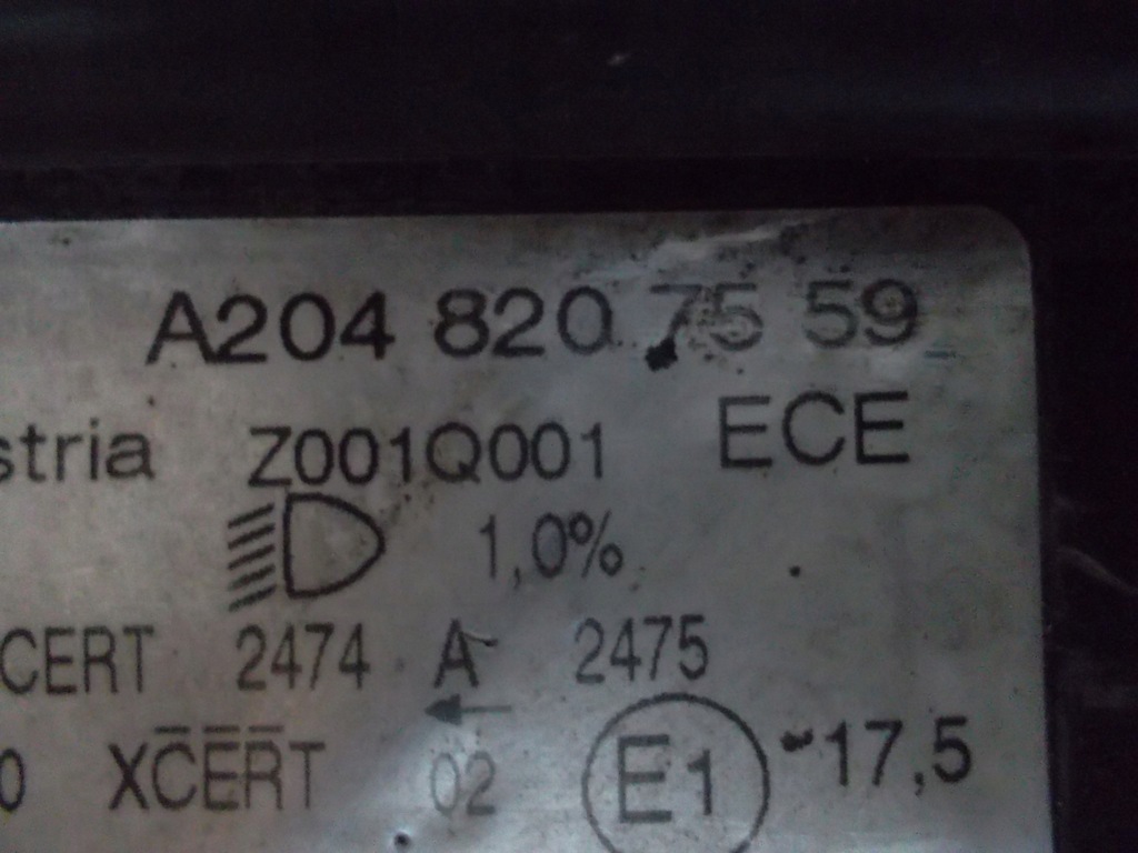 фото №10, Mercedes glk 204 x204 лампи перед bi-xenon ксенон