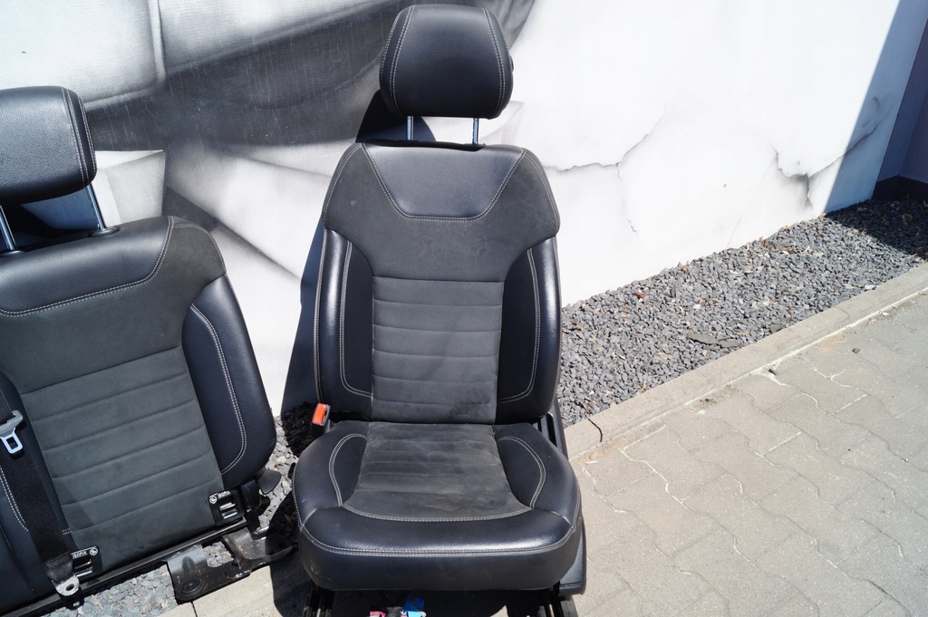 фото №6, Сидіння сидіння перед лівий правий заднє сидіння alcantara шкіра mercedes ml w166 a166