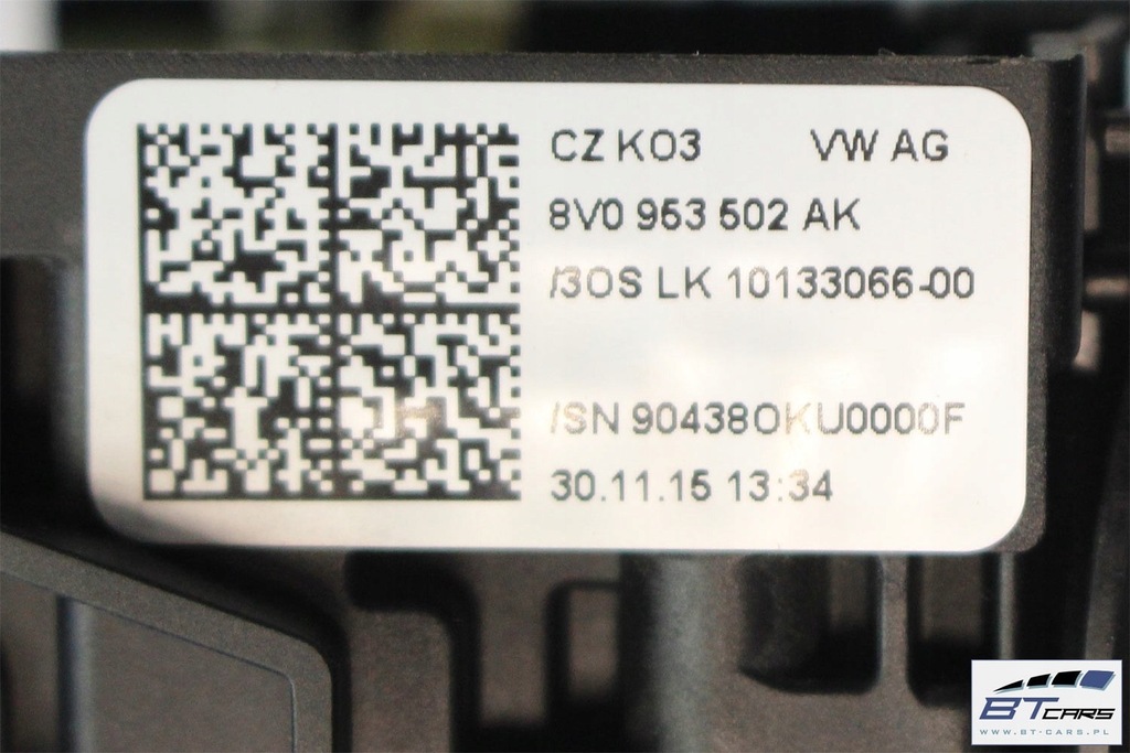 фото №9, Audi q2 важіль перемикачі перемикачі pod кермо 8v0953521hd 8v0953502ak