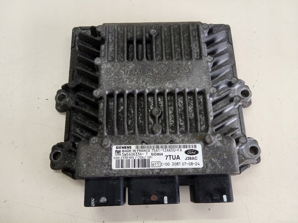 фото №1, Бортовой компьютер двигателя siemens 7s61-12a650-fa