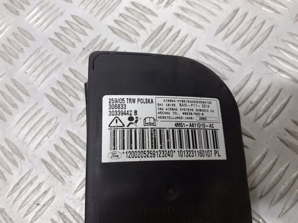 фото №3, Подушка сидіння пасажира ford focus mk2