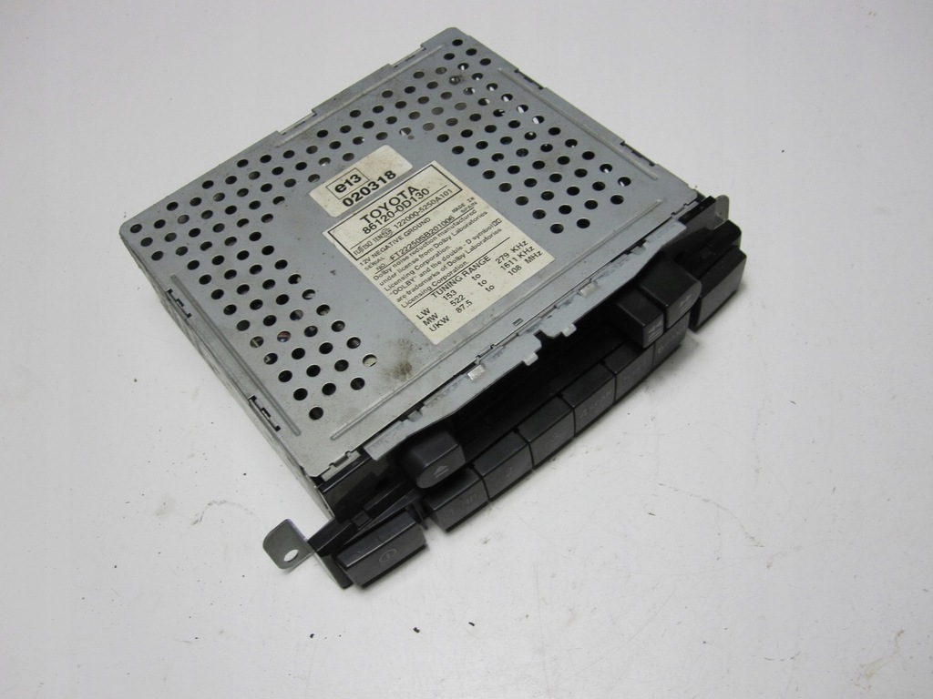 фото №1, Радіопрогравач радіо toyota yaris 03r