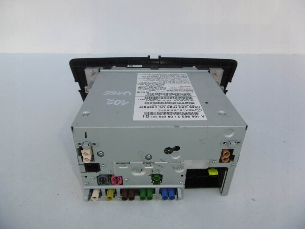 фото №7, Радио считыватель cd навигация карта a1669002109 mercedes ml w166 gl x166 w292
