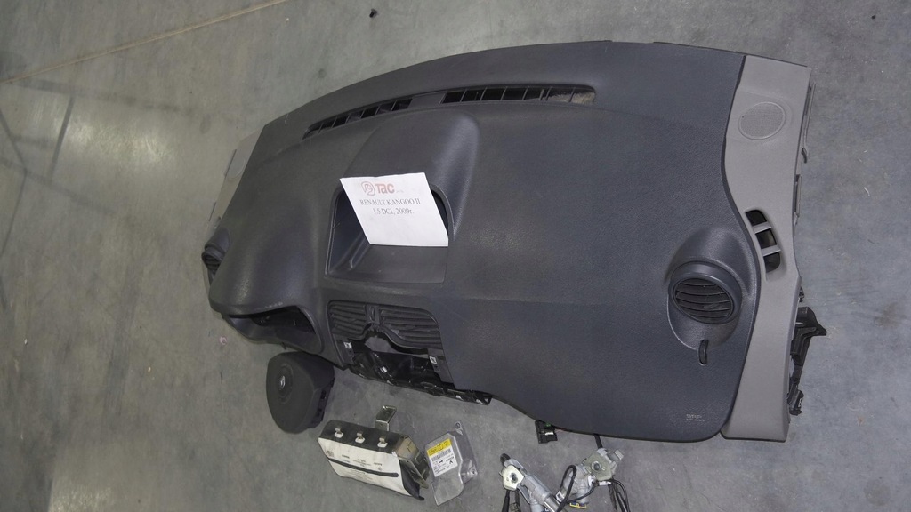 фото №10, Приборная панель приборная консоль подушка безопасности renault kangoo ii