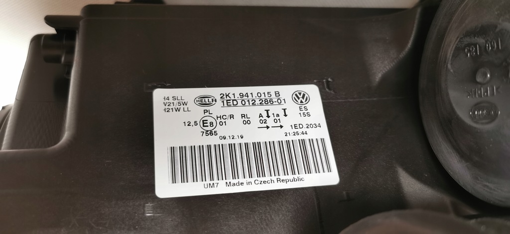 фото №8, Vw caddy 2k1 2016- фара левый правый h4 nowe