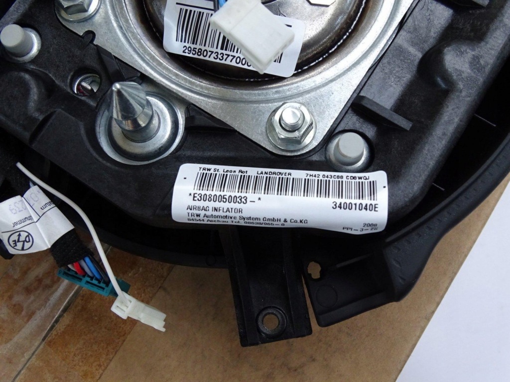 фото №3, Range rover vogue 2007-2009 подушка безпеки подушка nowa