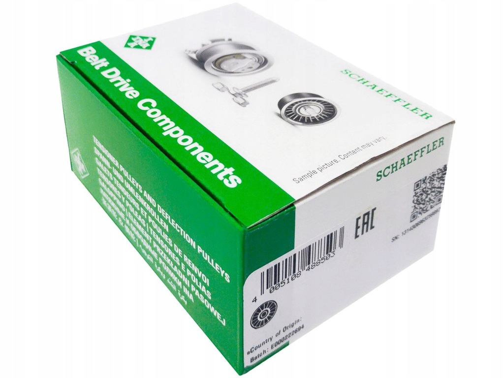 фото №12, Schaeffler ina 532 0304 10 ролик направляющая / направляющая, ремень клиновой зубчатый