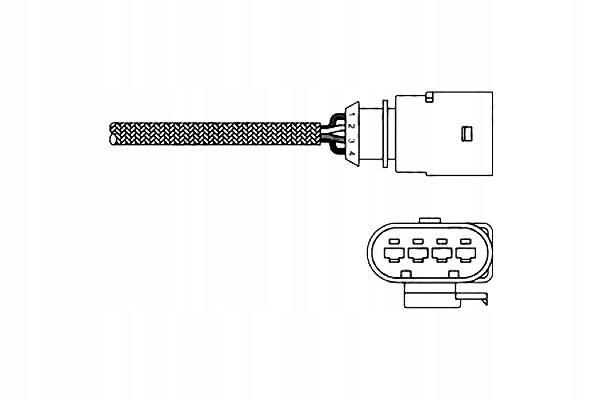фото №1, Delphi es20289-12b1 датчик лямбда-зонд
