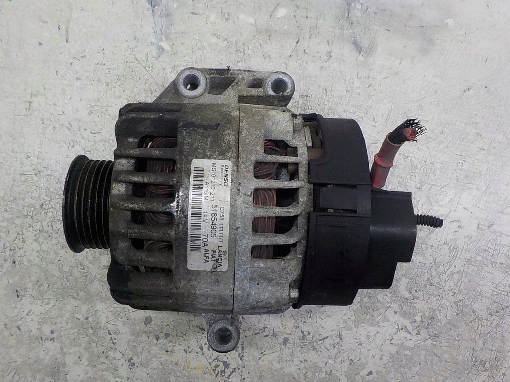 фото №1, Fiat doblo ii 1.3 cdti генератор 51854905