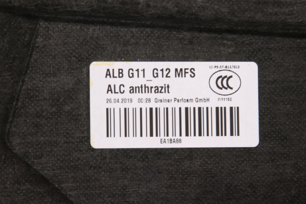 фото №9, Bmw 7' g11 g12 полка задняя задняя alcantara шторка bowers & wilkins 7411959