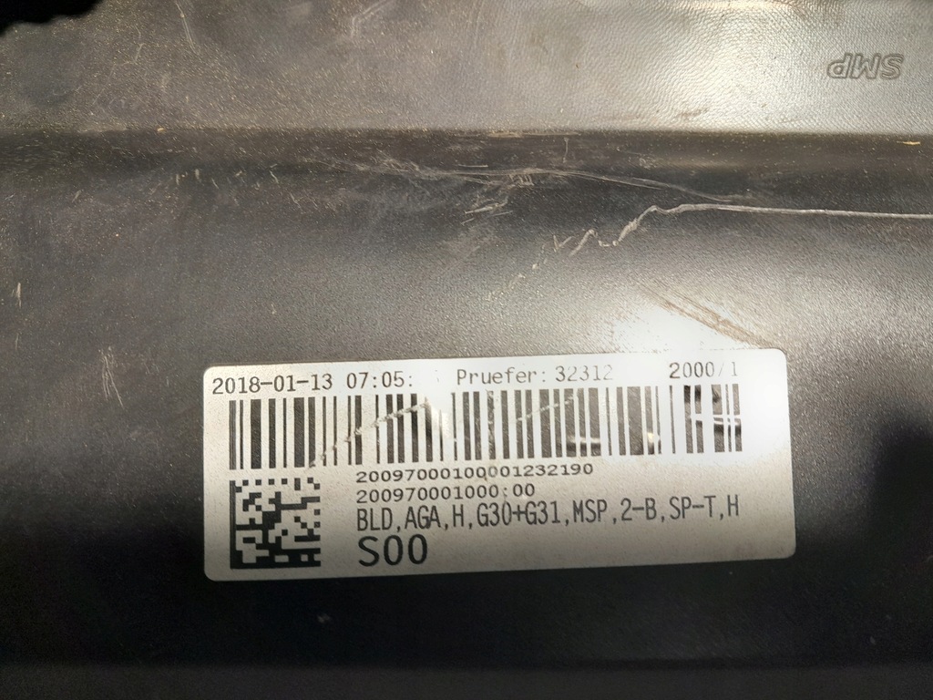 фото №7, Bmw 5' g30 g31 спойлер диффузор задний задняя бампера m-pakiet 8064718