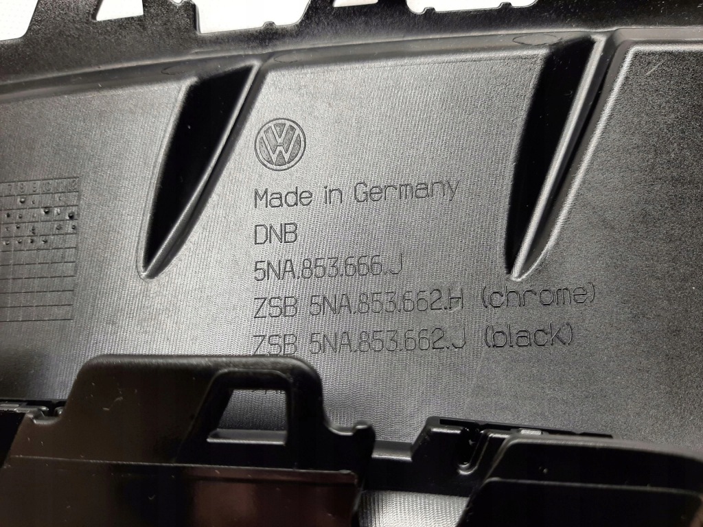 фото №5, Vw tiguan 2 r-line lift решітка бампера 5na853666j