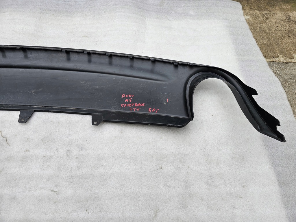 фото №13, Audi a5 sportback спойлер накладка бампера задняя 8t8807521a