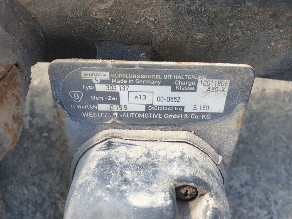 фото №6, Hak буксировочный westfalia bmw x5 e53