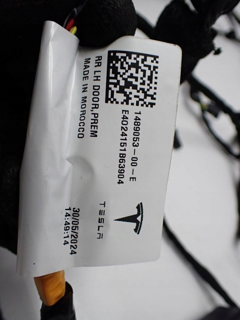 фото №8, Джгут електропроводка двері лівий задня 1489053-00-e tesla model y 24r