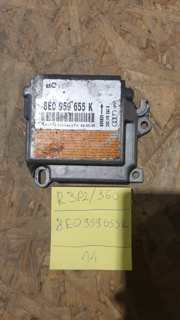 фото №1, Датчик модуль air bag подушек a4 b6 b7 8e0959655k