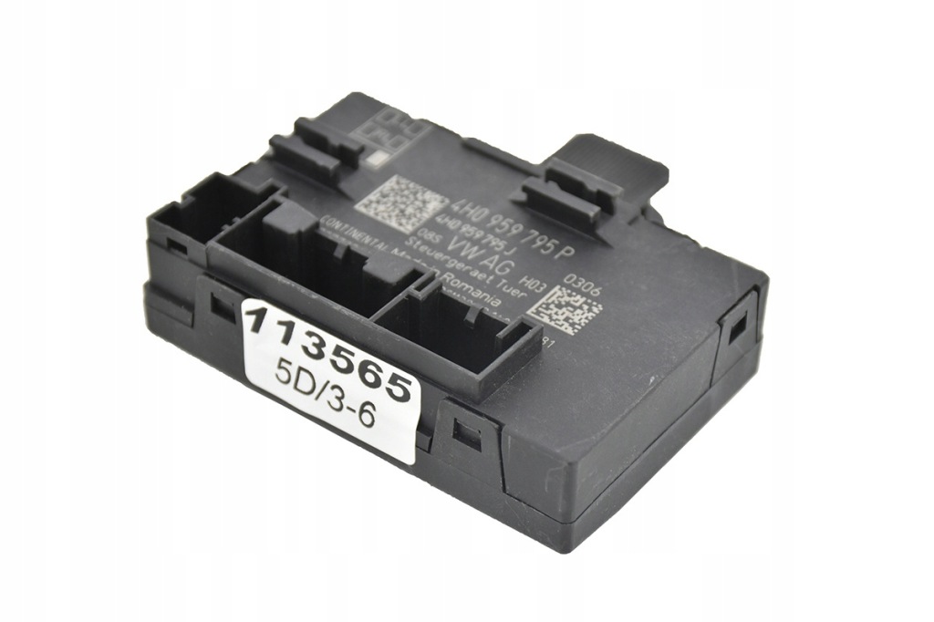 фото №1, Модуль дверь левый задний porsche macan 4h0959795p