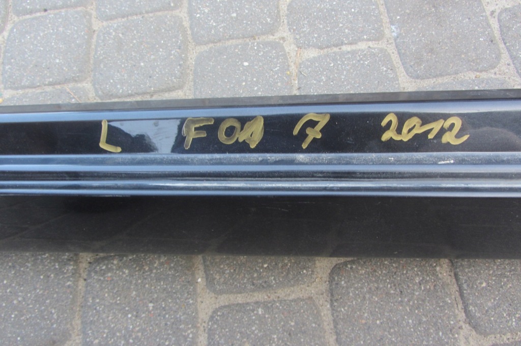 фото №3, Молдинг порог накладка порог левая bmw f01