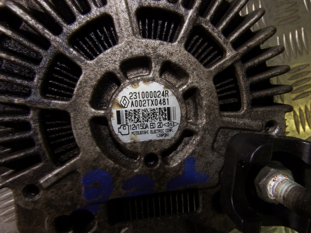 фото №4, Генератор renault megane scenic iii 1.4 tce 231000024r