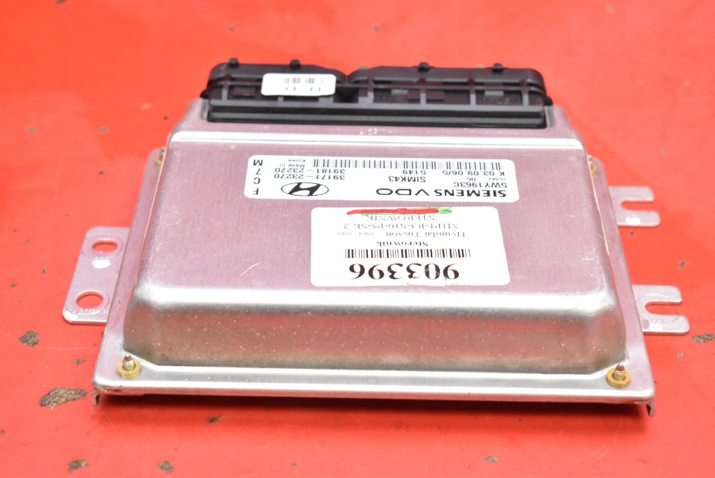 фото №5, Блок управления двигателя 39171-23270 5wy1963c hyundai tucson 1 i 2.0 16v 142 km