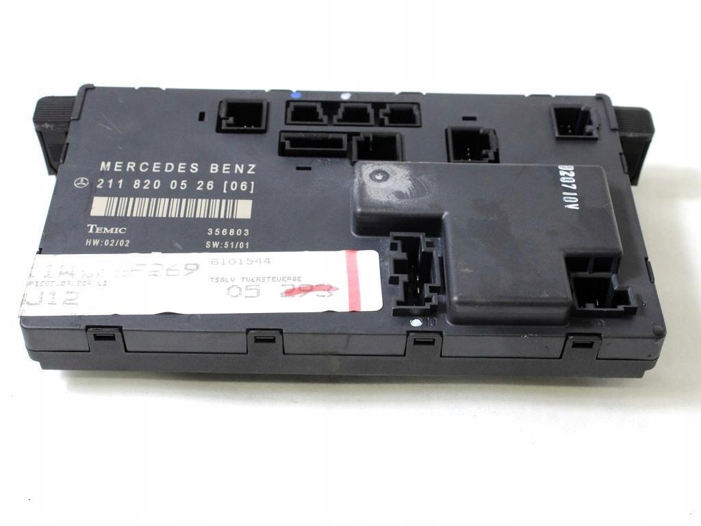 фото №1, Mercedes w211 модуль двері лівий перед 2118200526