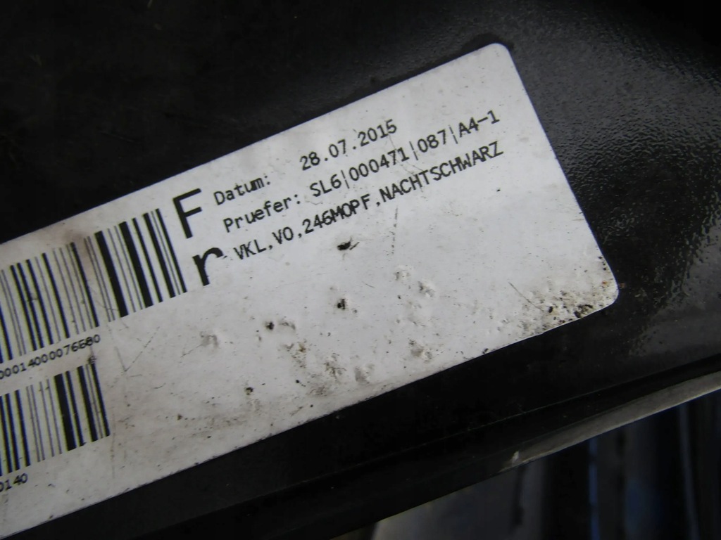 фото №10, Mercedes b w246 бампер перед 15-19r