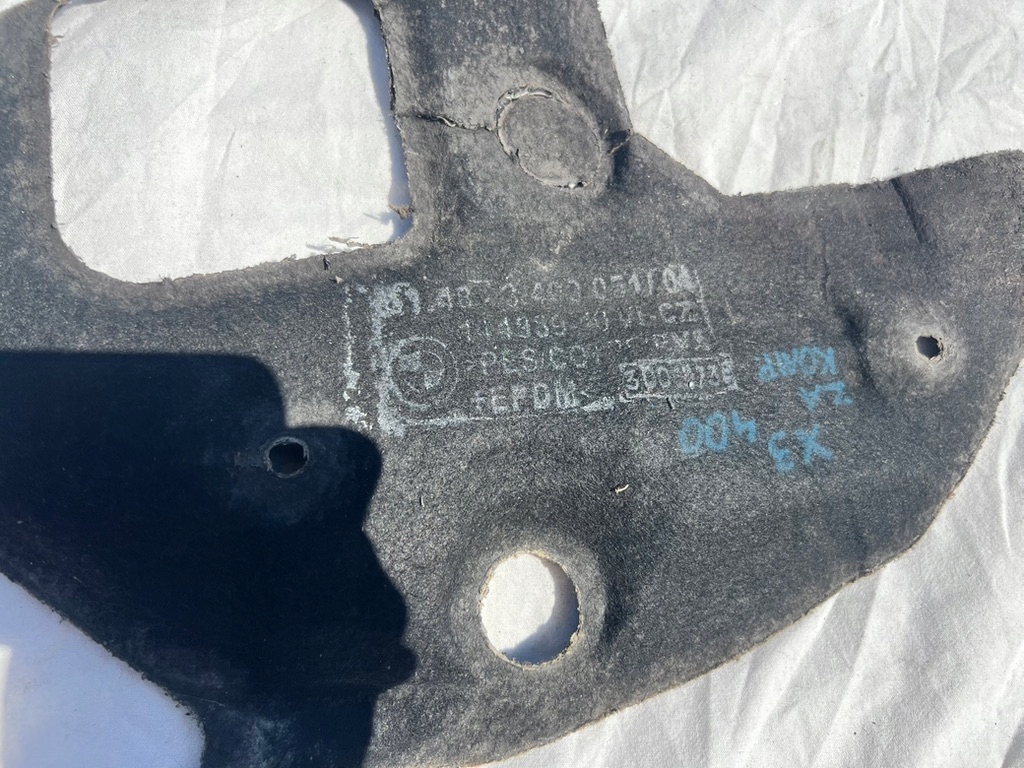 Bmw x3 e83 шумоизоляция изоляция шумоизоляция стены перегородка левая 51483400051 в Украине