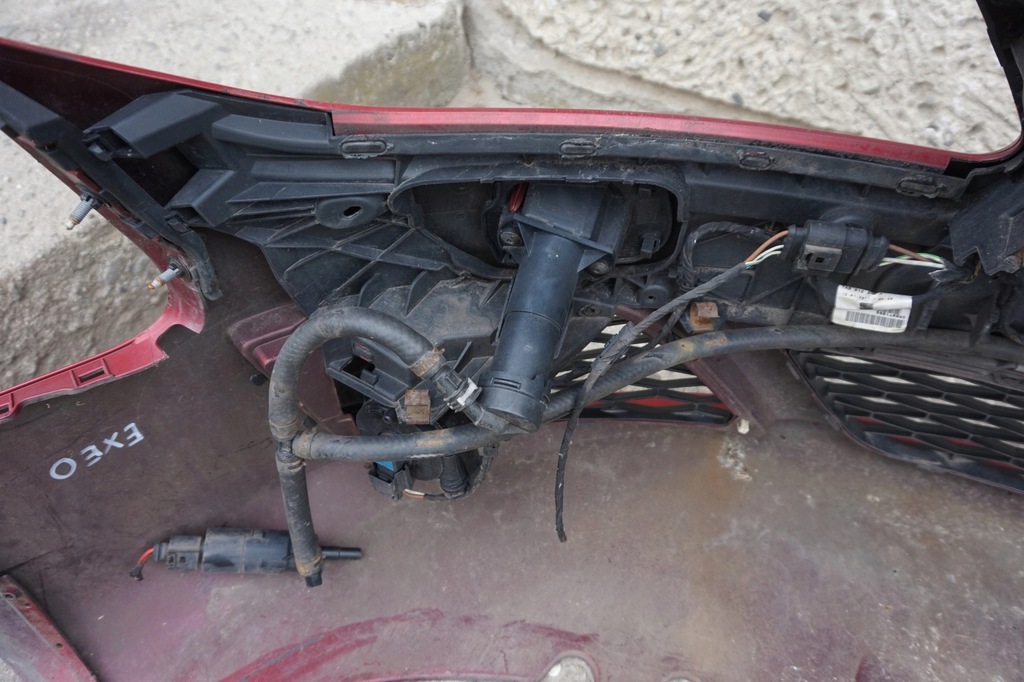 фото №8, Бампер передний seat exeo омыватель