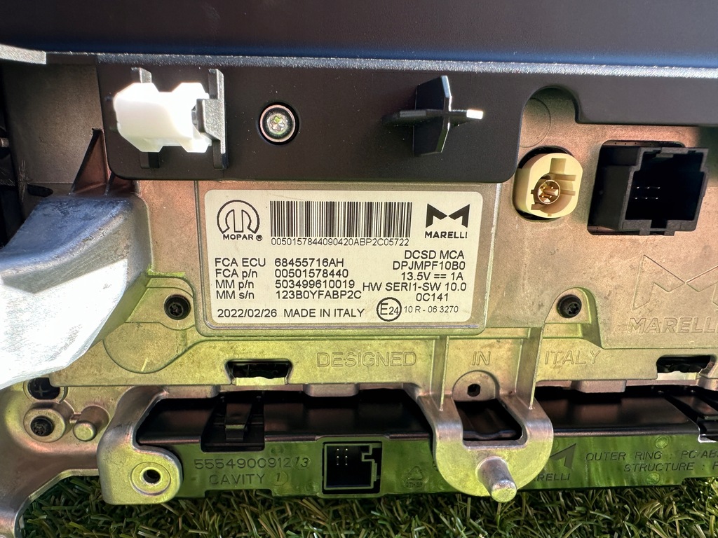 фото №4, Jeep compass ii lift радіо панель монітор навігація 503499610019 68455716ah