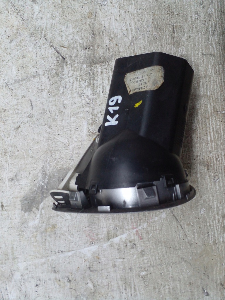 фото №2, Решітка обдув лівий перед renault clio iii 05-12