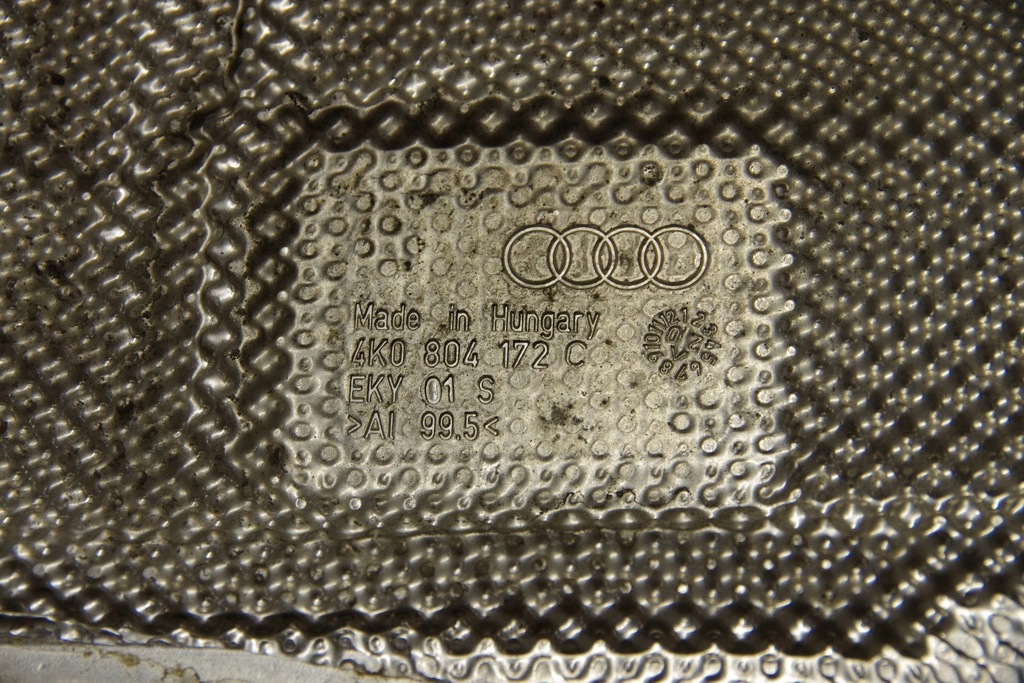 фото №7, Защита тепловая глушителя audi a7 4ka 4k 4k8 a6 c8