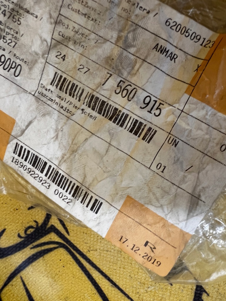 фото №4, Прокладка коробки передач автоматическая коробка передач bmw i8 l12 l15 mini r52 r55 r54 nowa oem