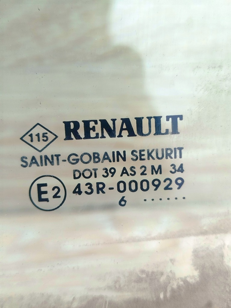 фото №3, Скло бічна двері лівий перед renault espace 4 iv