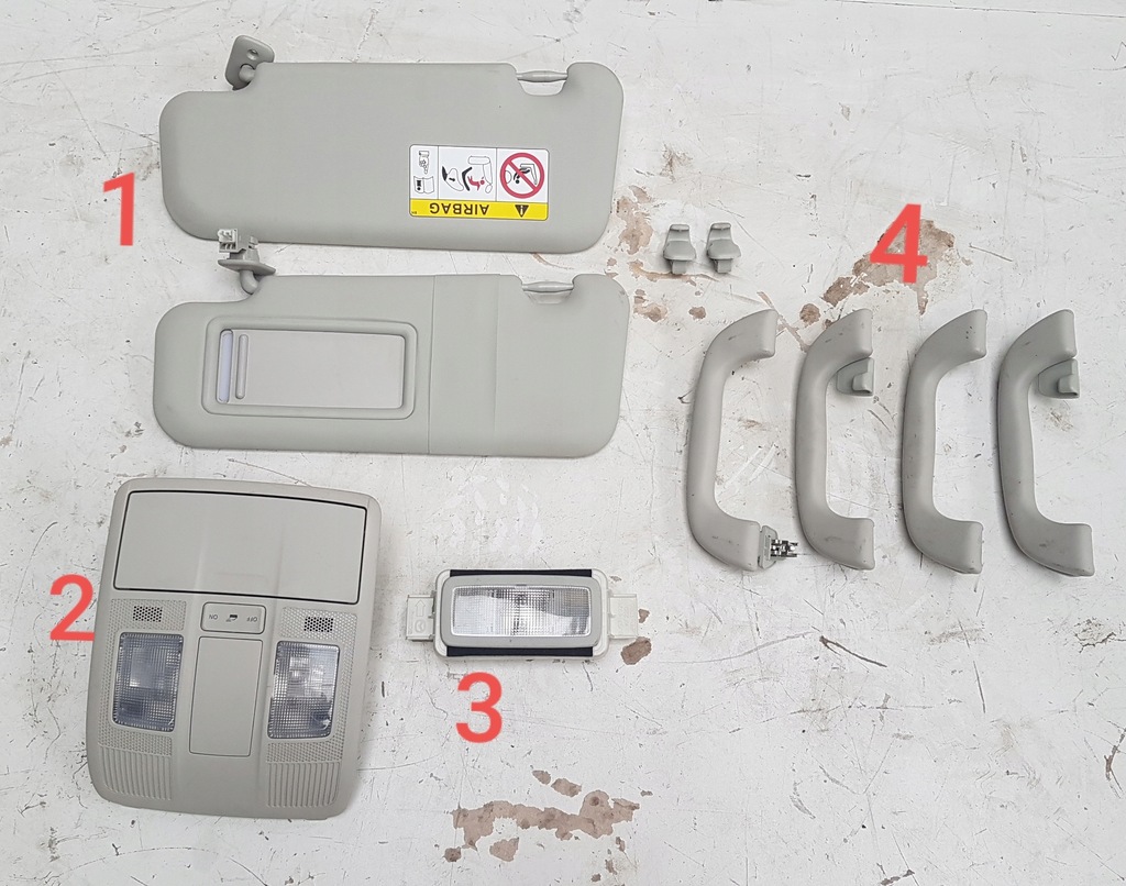 фото №1, Козирок ручка лампа стельовий mazda 3 bm sedan 13-