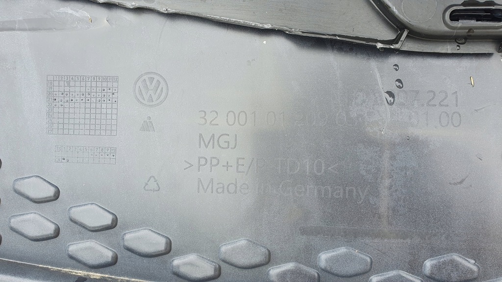 фото №9, Vw id.3 id3 19- бампер перед pdc оригінал