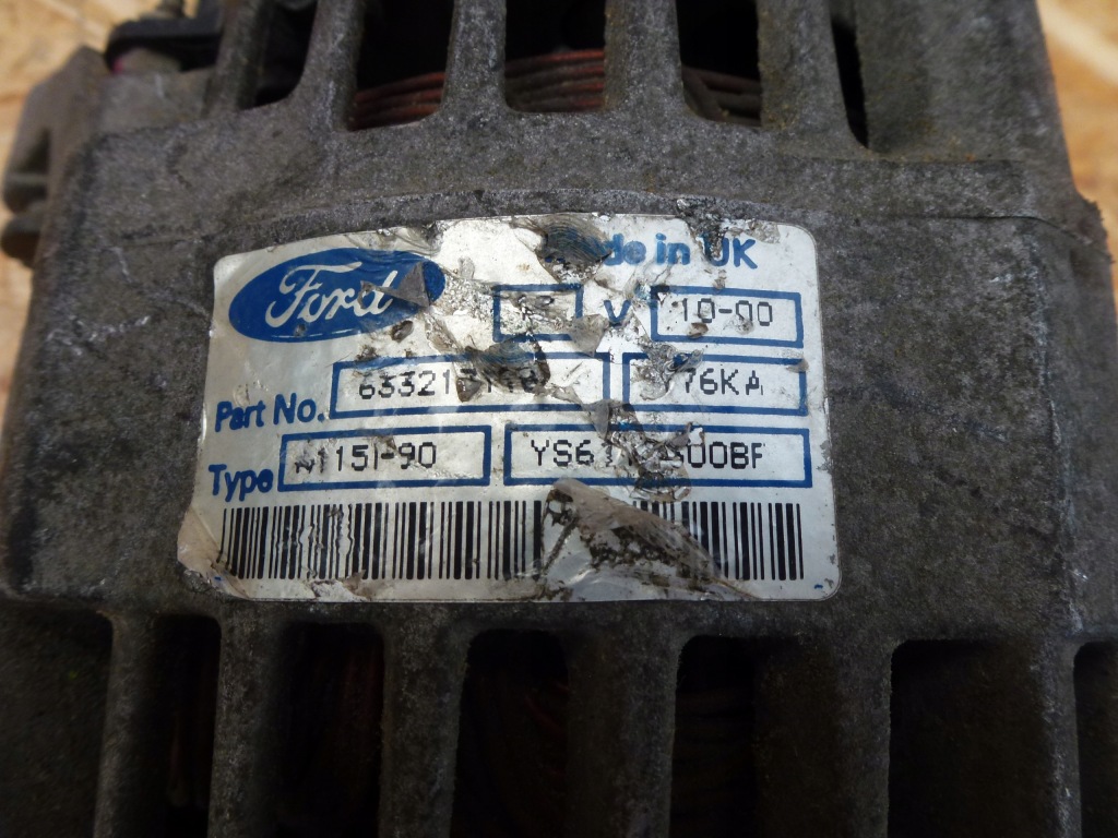 Генератор ford fiesta focus 1,8 tdci оригинал Цена