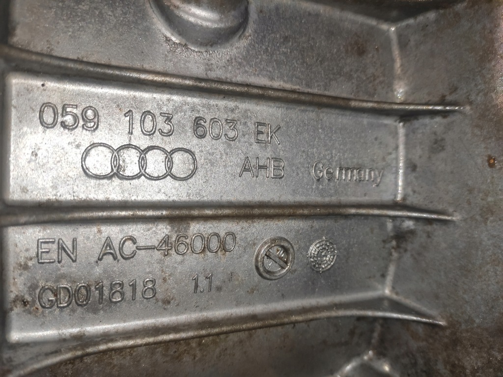 фото №16, Audi q7 4l 3.0tdi cjg cjga a7 4g основа картер картера масляний 059103603ek