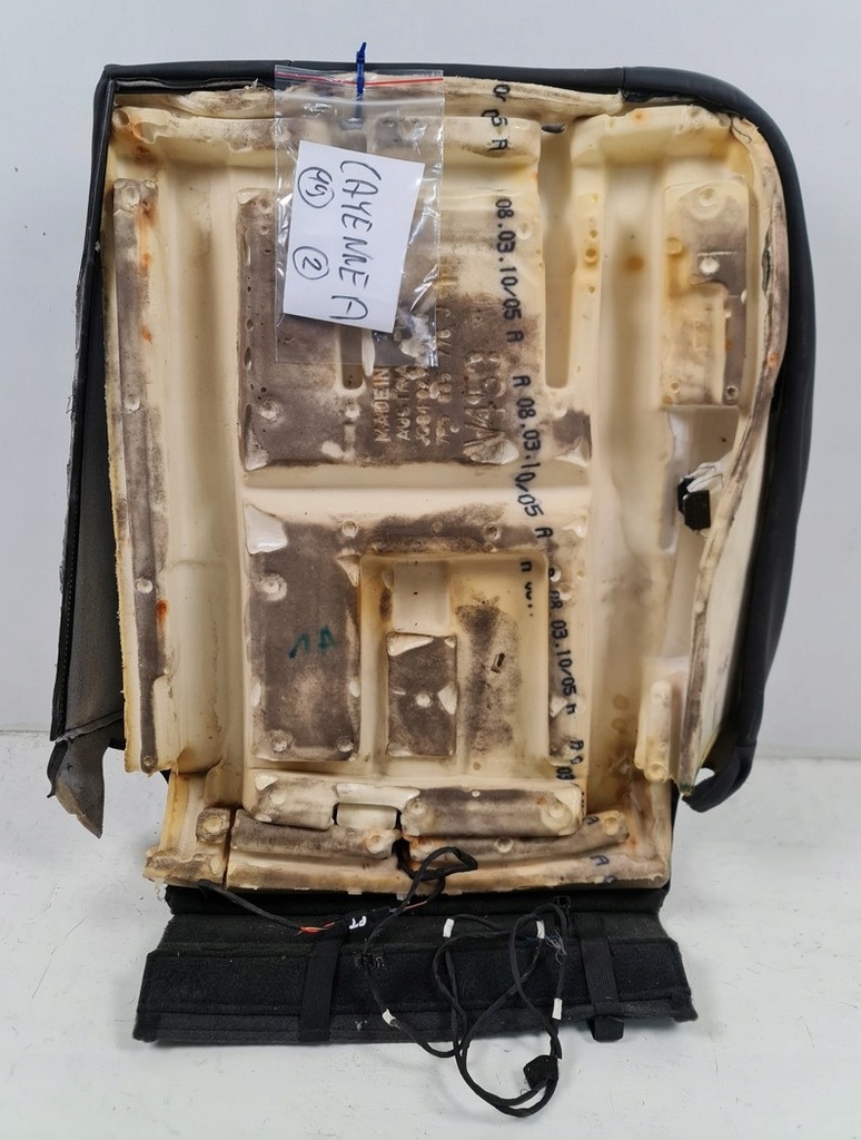 фото №5, Спинка сиденье правый задняя porsche cayenne ii 7p5