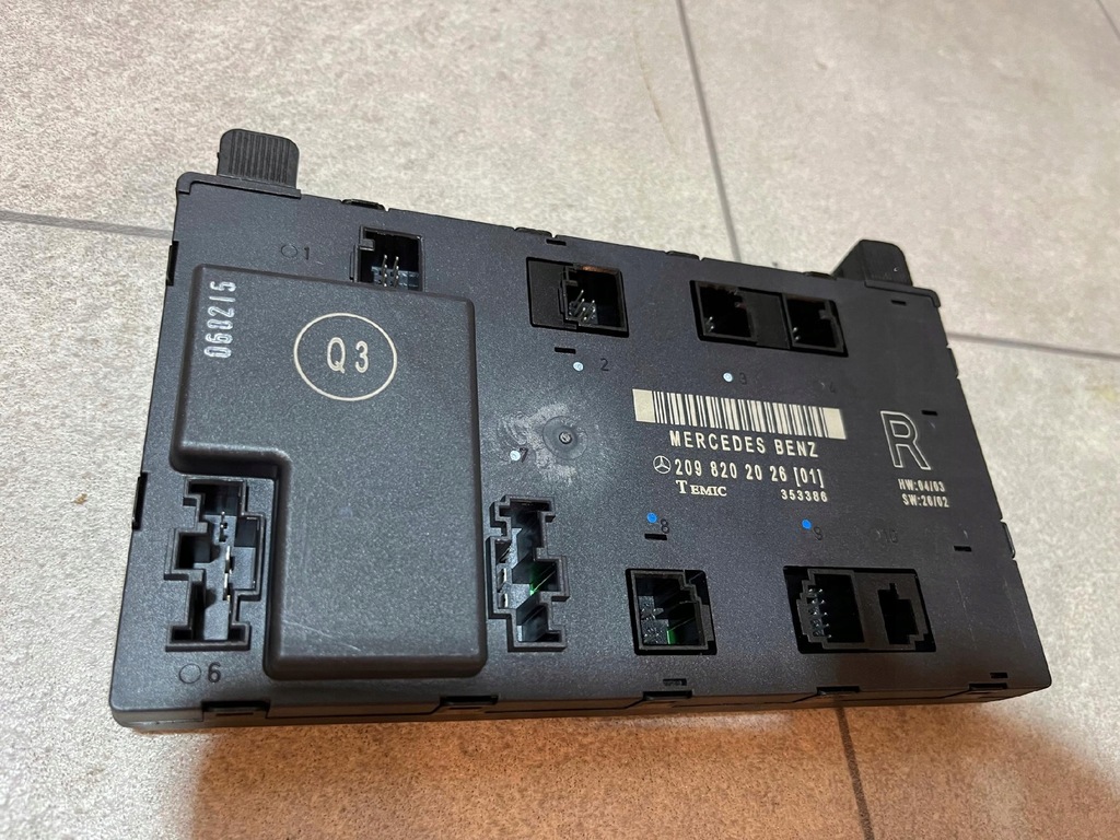 фото №6, Mercedes clk w209 модуль дверь правый bdb