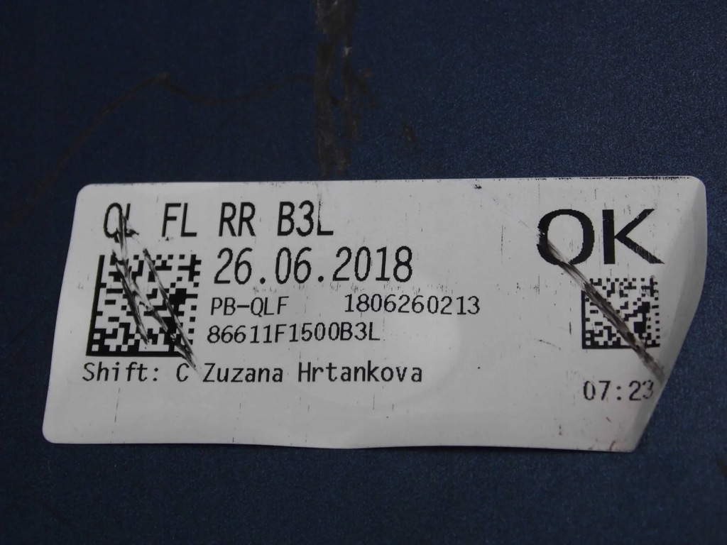 фото №13, Kia sportage iv lift 2018+ бампер задняя задний накладка 86612-f1500